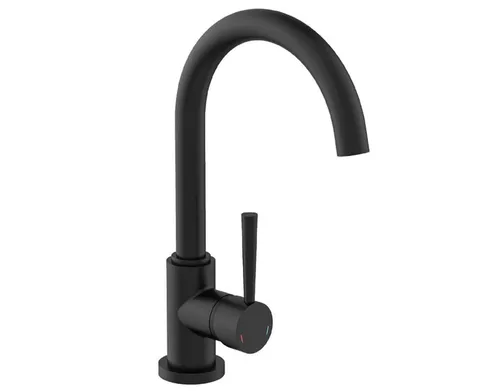 Küchenmischer Schütte Cornwall 79169, schwarz, Niederdruck in schwarz von Schütte(Franz Joseph Schütte GmbH)