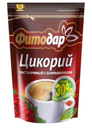 Zichorie Fitodar Weißdorn 100g Цикорий с боярышником Фитодар