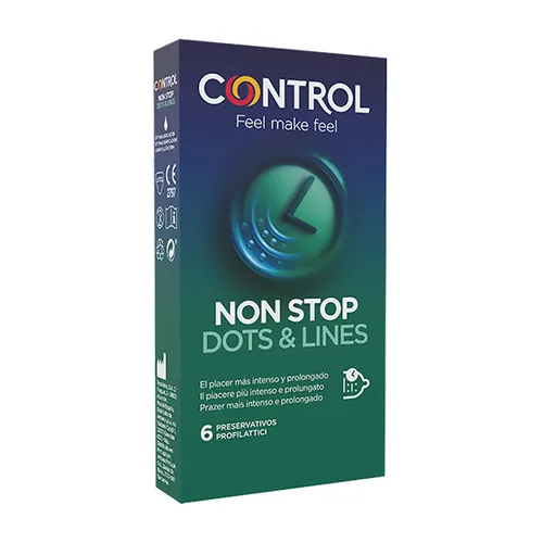 Non Stop Dots & Lines Control 6 Stück