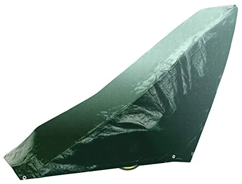 Royal Gardineer Rasenmäher Abdeckhaube: Gewebe-Abdeckplane für Rasenmäher, 97 x 103 x 50 cm, 150 g/m² (Abdeckung, Schutzhülle für, Winter)
