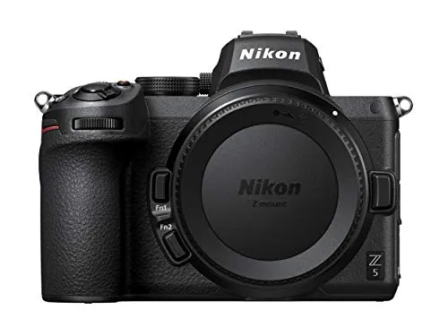 Nikon Z 5 - Spiegellose Vollformatkamera (24,3 MP) mit 4K-UHD-Video, 5-Achsen-Bildstabilisator und intelligentem Autofokus für perfekte Aufnahmen bei jedem Licht