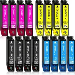 16er Pack Druckerpatronen 604 604XL kompatibel mit Epson XP-2200