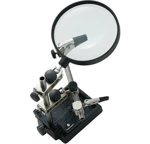 TOOLCRAFT Lötfitting TOOLCRAFT ZD-10H Dritte Hand (L x B x H) 150 x 74 x 120 mm 1 St.