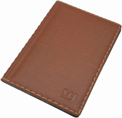 Ausweisetui Ausweistasche Ausweismäppchen Kreditkartenetui Kartenetui Braun