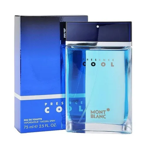 Montblanc Présence Cool 75 ml Eau de Toilette für Herren - Fruchtig-frischer Herrenduft mit Noten von Bergamotte und Jasmin. Ideal für den täglichen Gebrauch, sorgt für einen anhaltenden, belebenden Duft.