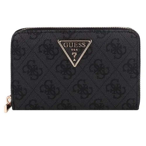 GUESS Damen Geldbörse Laurel II Coal Logo von GUESS