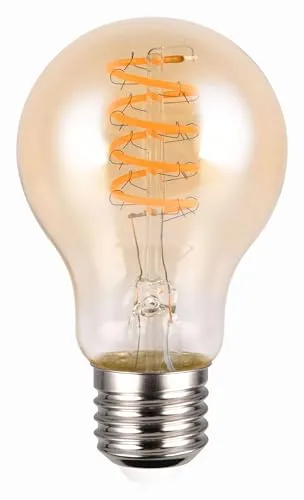 Trio Leuchten E27 Deko LED - 7 Watt, 400 Lumen, 1800 K warmweiß - Ø6cm 3 Stufen Dimmer