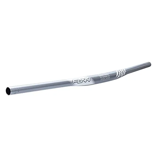 Funn Full On Mountainbike Lenker mit Lenkerklemme 31,8 mm und Breite 810 mm, robuster und leichter Legierungs-Riser-Lenker für MTB, BMX und Rennrad, Anstieg 7 mm (Graue)