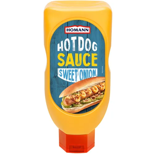 Homann Hot Dog Mayonnaise Sauce Kopfstehflasche Snack Sauce 430ml