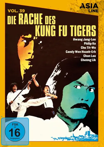 Die Rache des Kung Fu Tigers DVD *NEU*OVP*