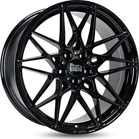 B2 Alufelgen 8 5x19 5x120 ET35 MB72 60 in schwarz von MAM