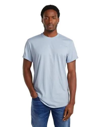 G-STAR Men's Lash R T SS Shirt, Größe L, Farbe Blau - Stylisches G-Star Men's Lash R T SS Shirt in Größe L und blauer Farbe. Ideal für lässige Outfits und bietet hohen Tragekomfort durch hochwertige Materialien.