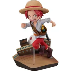 Megahouse One Piece G.E.M. Serie PVC Statue Shanks Run! Run! Run! 13 cm - Sammelfigur von Shanks aus One Piece, detailreich und perfekt für Sammler, 13 cm hoch.