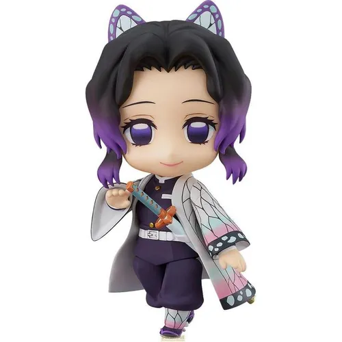 Kimetsu no Yaiba: Nendoroid Actionfigur Shinobu Kocho 10 cm - Detailreiche Nendoroid Actionfigur von Shinobu Kocho aus Kimetsu no Yaiba. Mit 10 cm Größe und stabiler Base ist sie ideal für Sammler und Fans des Animes.