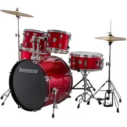 Ludwig Accent Fuse Shellset Red
