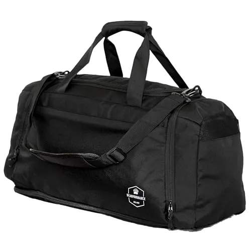 Bearformance Ultimate Sportbag – Sporttasche mit Schuhfach, 70L, Schwarz