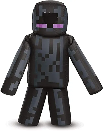 Disguise Enderman Inflatable Child, Schwarz