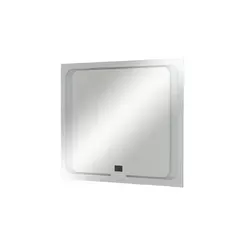 Spiegel Obersee – Eleganter Glas-Spiegel - Spiegel in der Kategorie Badzubehör, Maße: 80x65 cm, hochwertiges Glas für ein stilvolles Ambiente. Optimal für jeden Raum!