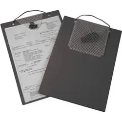 Eichner Auftragstasche Turbo 9015-00416, A4, grau, mit Schlüsselfach (10 Stück) - Klarsicht- & Einstecktasche mit breiter Dehnfalte für großes Fassungsvermögen. Ideal zur sauberen Aufbewahrung von Dokumenten, auch in Werkstätten.