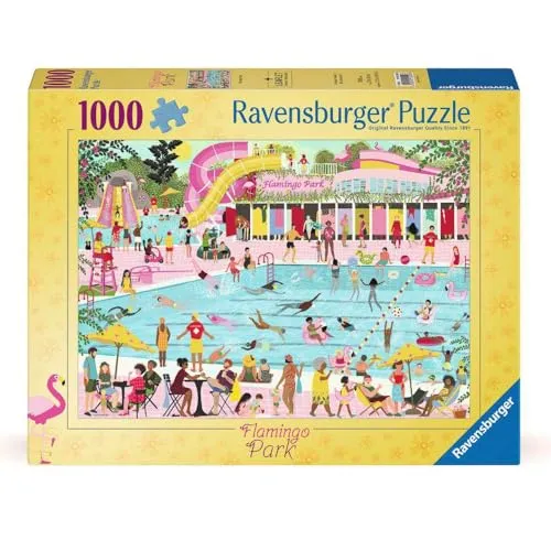 Puzzle 1000 Park Flamingo