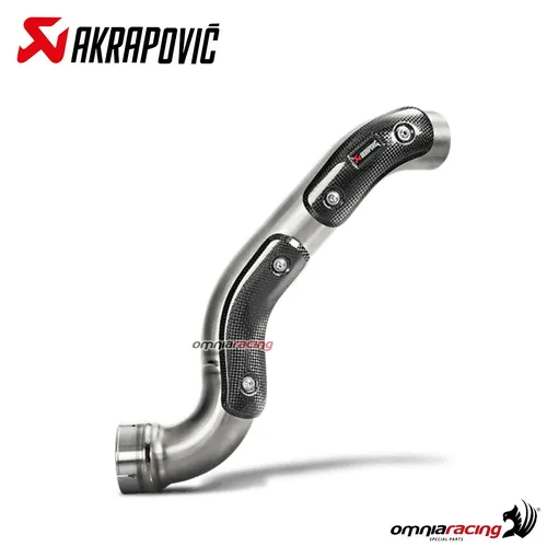 Link pipe Akrapovic race titanium BMW RnineT 1200 2017-2020