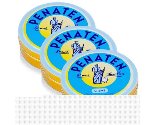 PENATEN Babypflege-Set 3x Penaten Creme 150 ml - Schützt sofort und beruhigt mit dem Penaten