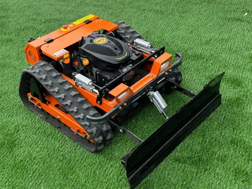 CARTIWELL Ferngesteuerter Motor-Rasenmäher CW-500 mit Schneepflug