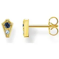 THOMAS SABO Paar Ohrstecker Royalty mit dunkelblauem Stein von THOMAS SABO