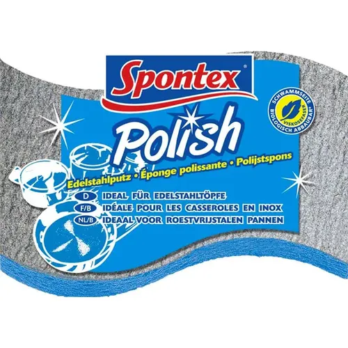 Spontex Polish Edelstahlputz Polierschwamm