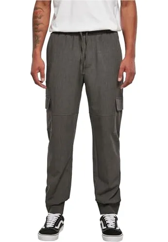 Urban Classics Herren Comfort Military Pants Charcoal, XL