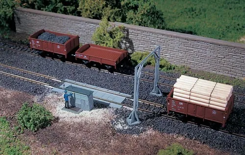 Auhagen 11404 Gleiswaage mit Lademaß H0 neu OVP