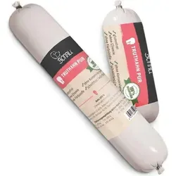 Hundewurst Truthahn schnittfest 600g 11 Stück + 1 Gratis