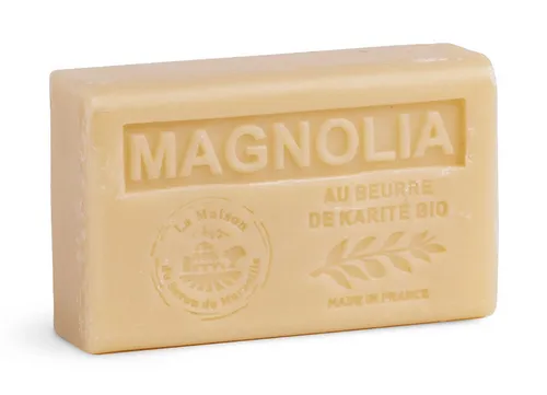 Provence Seife Magnolia (Magnolie) - Karité 125g in braun von La Maison du Savon de Marseille
