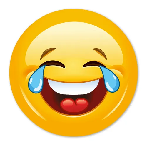 XL Smiley-Aufkleber Tears