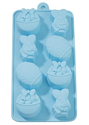 HB2007-017 - Silikon-Gießform - Backform - von HobbyFun - Ostern I - 3 Motive