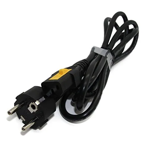 6051.2003 Kabel CEE 7/7 (E/F) Stecker,IEC C13 weiblich 2m mit Sperre SCHURTER