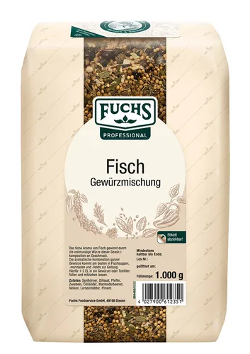 Fuchs Fisch Gewürzmischung, 1,0 kg von Fuchs Prof