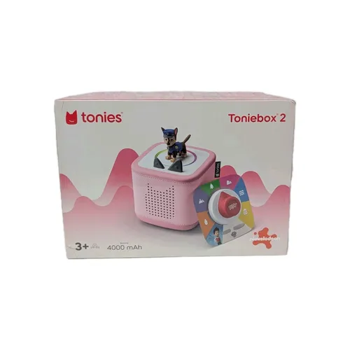 tonies Toniebox 2 Play Set Paw Patrol Chase in pink von tonies