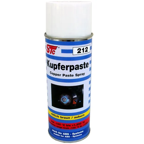 STC Kupferpaste Spray Schmiermittel Bremsenschutz Montagepaste 400 ml