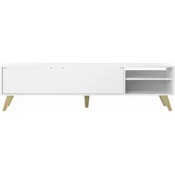 TemaHome »Prism« TV-Schrank Weiß 165x43x40 cm