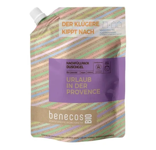 Benecos Duschgel Lavendel - Duschgel Refill 1L
