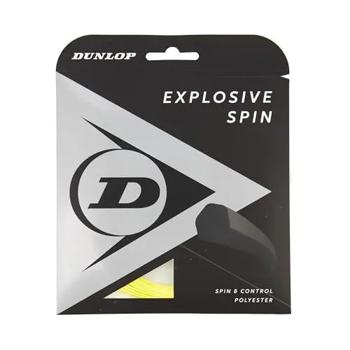 Dunlop Sports Dunlop Dunlop Unisex – Erwachsene Explosive Tennissaiten, Mehrfarbig, One Size