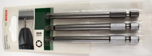 Bosch 3 tlg. Schrauberklingen 89 mm T20; T25; T30 Schrauberbits