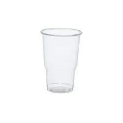 Papstar Pure Kaltgetränkebecher, 0,25 Liter 16173 , 1 Packung = 70 Stück