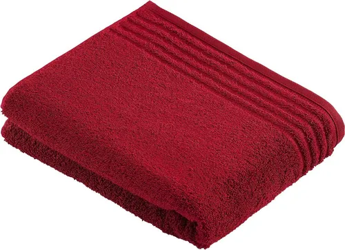 Vossen Handtücher Vienna Style Supersoft Rubin in rot von Vossen