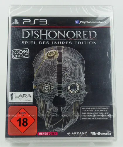 Playstation 3 *Dishonored: Spiel des Jahres Edition* PS3 Neu / New FSK 18