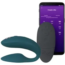 Produktbild WE-VIBE Sync 2 Paar-Vibrator – Green 7,7 cm