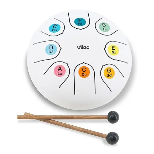 Vilac Tongue Drum Musikspielzeug für Kinder 5y+ von Vilac