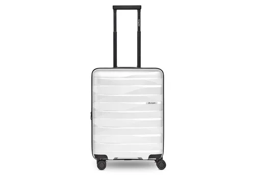 Bergpfeil Kleiner Hartschalen Kabinen-Koffer in weiß von Bergpfeil