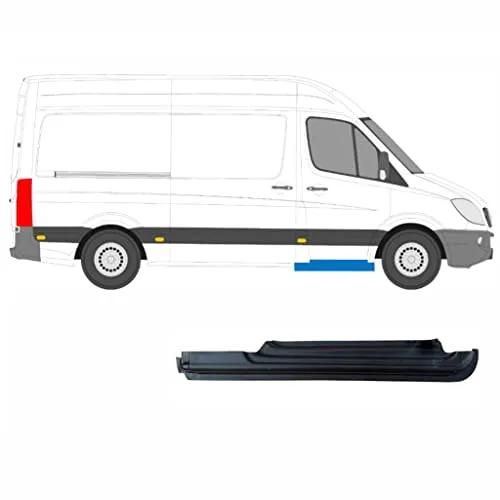 Für Mercedes Sprinter 2006- Vorne Schweller Reparaturblech / Rechts